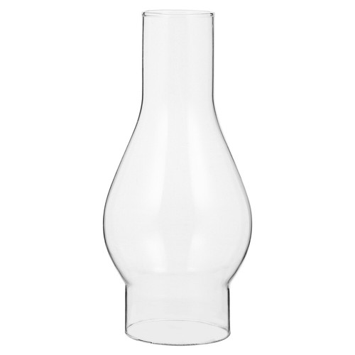 Vintage clear glass - clear, chimney