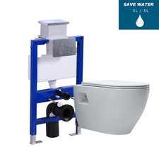 Bathroom Wall Hung Toilet Pan