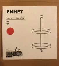 Brand New Ikea Enhet Swivel shelf,Red-Orange,40x21cm,Metal,40474025