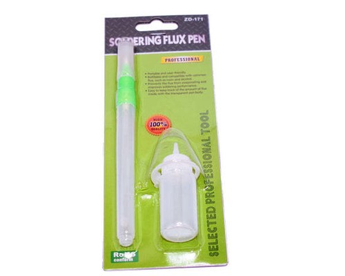 Soldering flux pen - soldering,