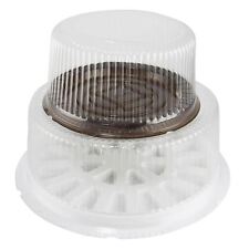 Large Clear Birthday Cake Domes! 8 and 10 inch Size!  Cheesecake Plastic Box