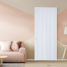 Concertina-style PVC Door