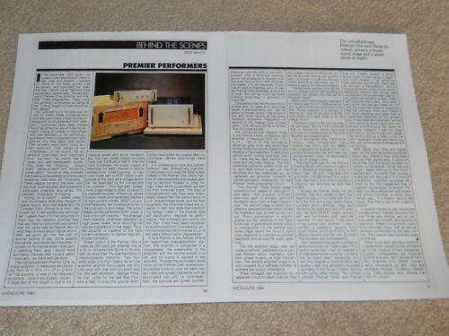 Conrad johnson premier one - premier,