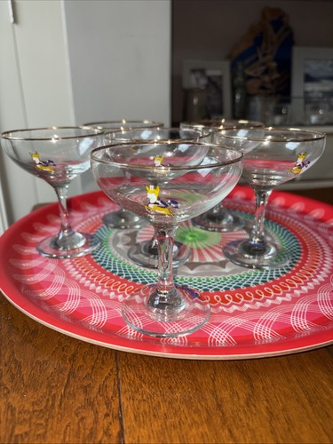 Vintage babycham glasses - babycham,