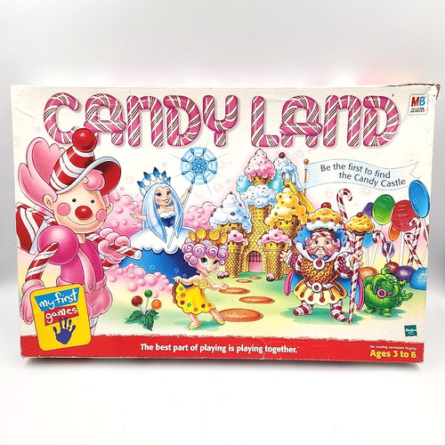 Candy land board game - game, 1999