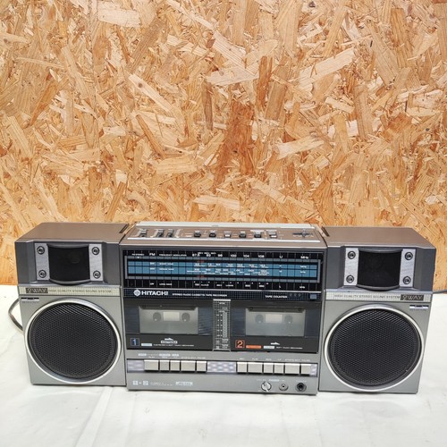 Hitachi trk w55e double - hitachi, radio