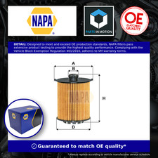 Oil Filter fits VOLVO V40 52