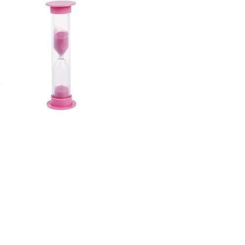 Minute sand egg timer - egg, pink