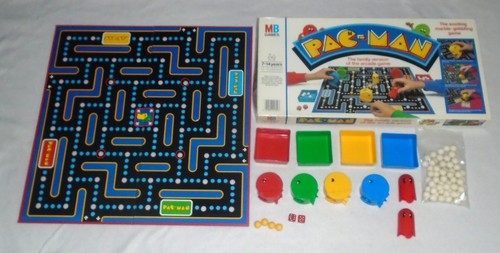 Vintage pac man board - pac-man, game