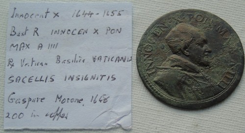 1648 pope innocent - a.d., holy