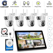 4MP HD Wireless CCTV Security