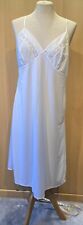 Vintage St Michael White Nylon Underneath Full Slip Size M