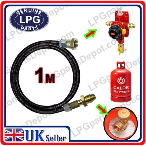Propane 1000mm pigtail hose - pigtail,