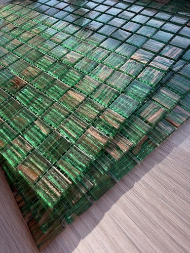 Luxury reflective glass mosaic - luxury,