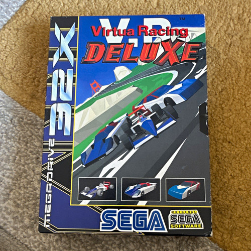 Virtua racing deluxe sega mega - virtua,