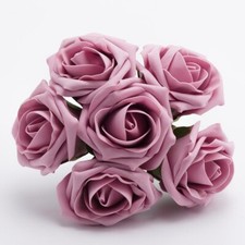 5CM FOAM ROSES - Bunch of 6