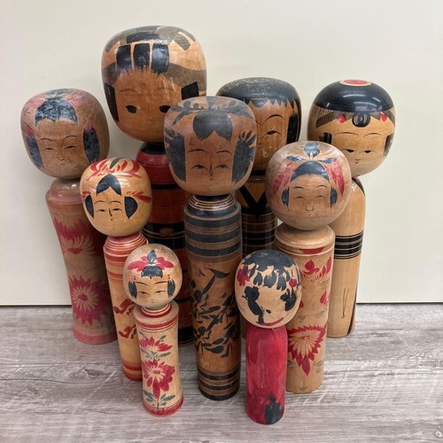 Kokeshi jpanese vintage - vintage, wooden