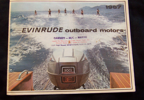 Vintage 1967 evinrude outboard - evinrude,
