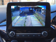 Ford Fiesta mk8 factory reverse camera kit works with the factory screen/sensors