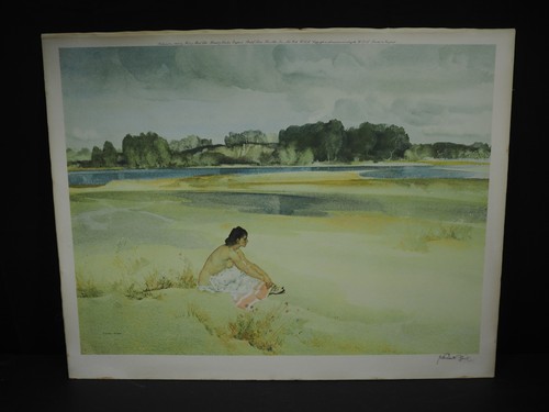 Nude print william russell - print,