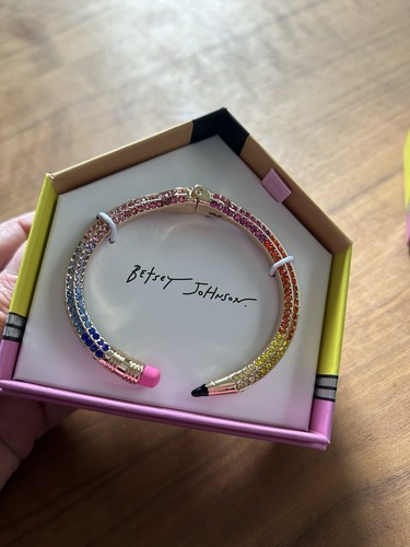 New betsey johnson multi - new!,