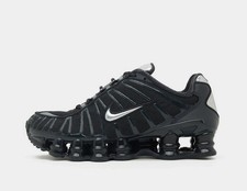 Nike Shox TL Men's Women's Shoes in Off Noir Metallic Silver Trainers All Sizes