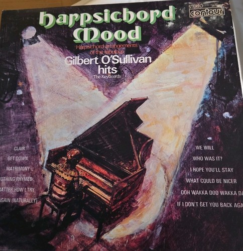 Harpsichord mood vinyl album - mood,