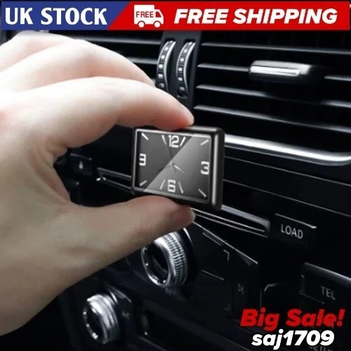 Luminous car dashboard clock - dashboard,