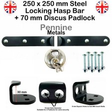 Garage Shed Door BLACK