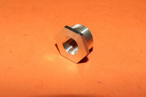 Bsa fuel tap brass adaptor - brass,