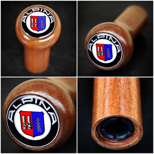 Alpina wood shift knob - alpina, for