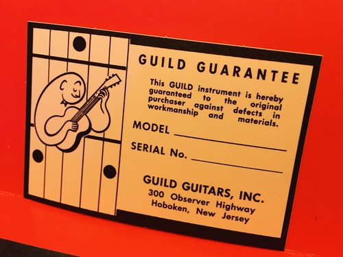 Guild 1950s hoboken guitar - guild,