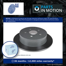 2x Brake Discs Pair Solid fits