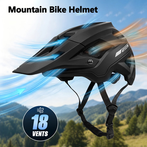 Bucklos mountain bike helmet - bucklos,