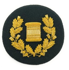 Badge Drum Major Gold on