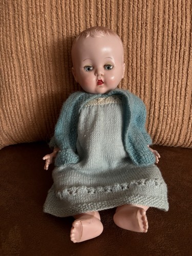 Vintage rosebud baby doll hard - vintage,