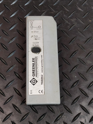 Greenlee tg600j oscillator - greenlee,