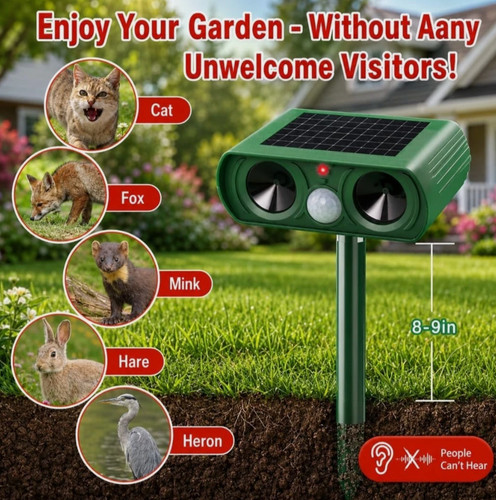 Ultrasonic solar repellent - uk,