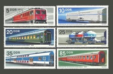 East Germany DDR Stamps 1973