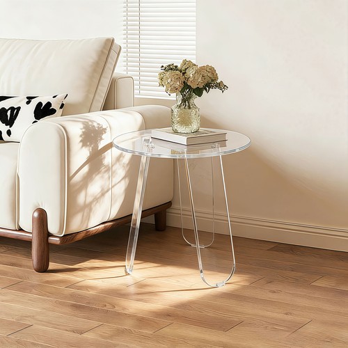 Modern acrylic end - modern, table