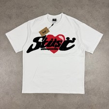 Medium White Stussy T Shirt