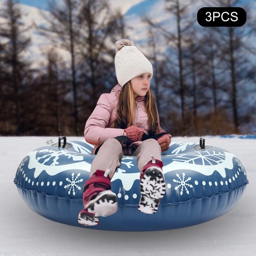 3pcs snow sleds for kids - snow, and
