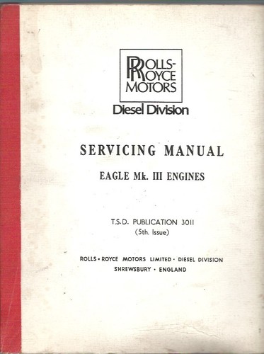 Rolls royce eagle mkiii diesel - royce,