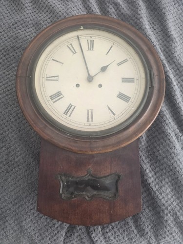 Antique french drop dial wall - antique,