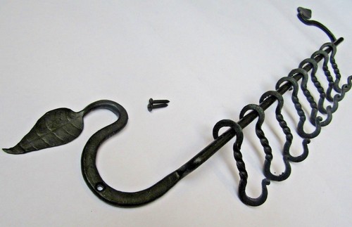 Leaf end hand - end, hand-forged