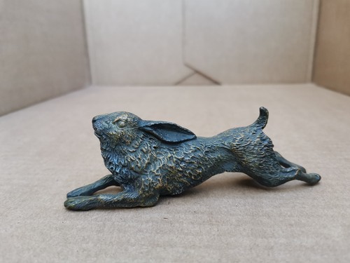 Austrian stamped bronze hare - austrian,