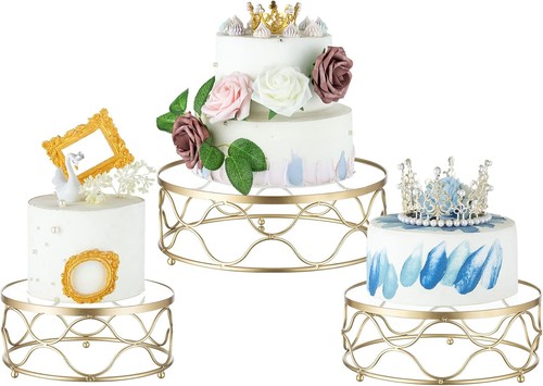 Nuptio gold cake - set:, 3