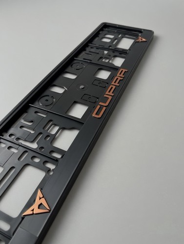 Cupra number plate holder - 3d,
