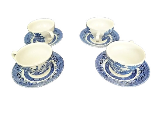 Four vintage churchill - vintage, blue