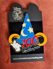 WDW - 100 Years of Magic - Sorcerer's Hat (Light Up) Trading Pin
